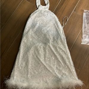 Halter sequin dress